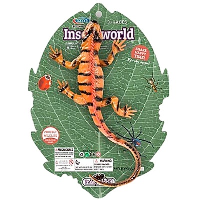 Ящерица на листе Наша игрушка 2305357